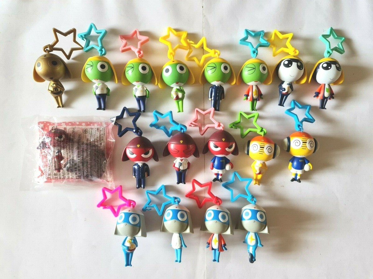 Keroro Gunso Sgt Frog PVC Keychain Figure McDonald's Happy Meal