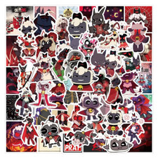 60 PIEZAS Calcomanías del Culto del Cordero Anime Lindas Dibujos Animados Teléfono Adhesivo Maleta para Computadora Portátil