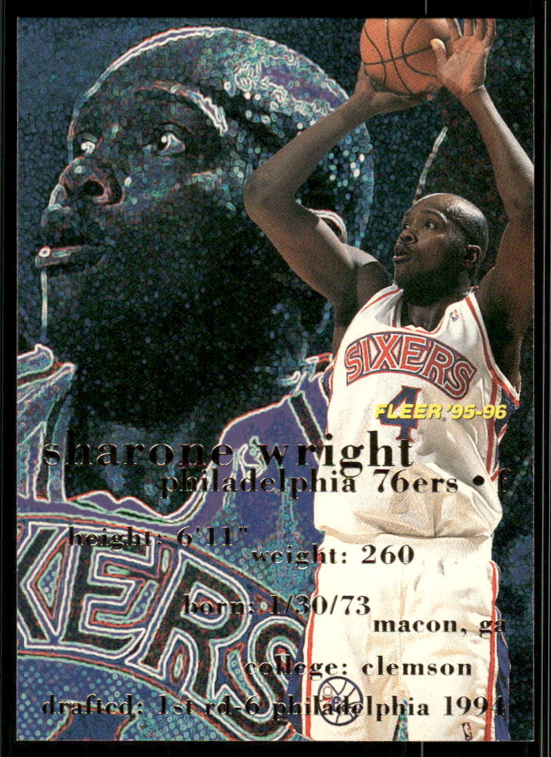 1995-96 Fleer #140 Sharone Wright