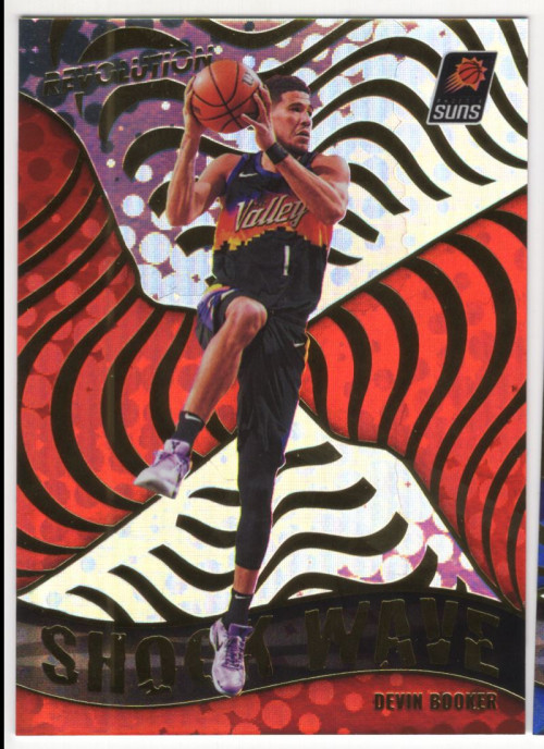 2021-22 Panini Revolution Shock Wave #9 Devin Booker - NM-MT