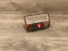 MERCEDES BENZ W208 CLK320 FRONT AC CLIMATE CONTROL SWITCH WOOD PANEL OEM 