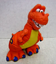 Orange T-Rex Dino Roar Fisher-Price Vintage 1999 11.5" Dinosaur Plush RS1-2