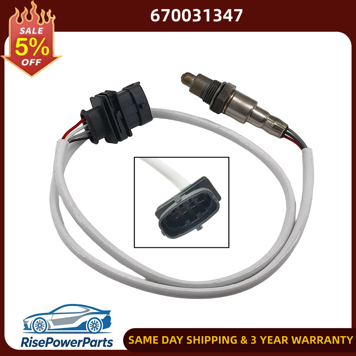 Maserati Quattroporte S Q4 2017-2020 Rear Oxygen sensor P/N 670031347