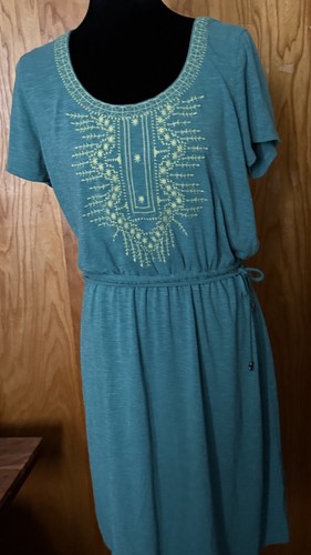 Prana Green Easy Breezy Dress Size M