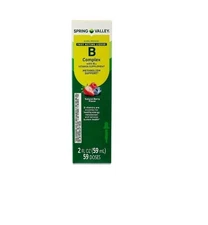 Spring Valley Vitamin B Complex Dietary Supplement with B12 Berry Flavor 2 Fl Oz