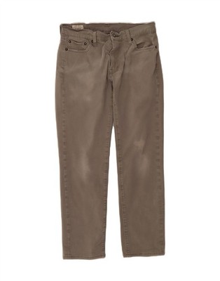 LEVI'S Herren Straight Freizeithose W30 L30 Grau Baumwolle OW07