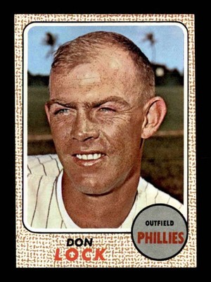 1968 Topps #59 Don Lock   NM/NM+ X3652334