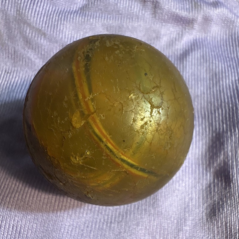 Honey/Amber Calcite Gemstone Sphere Ball