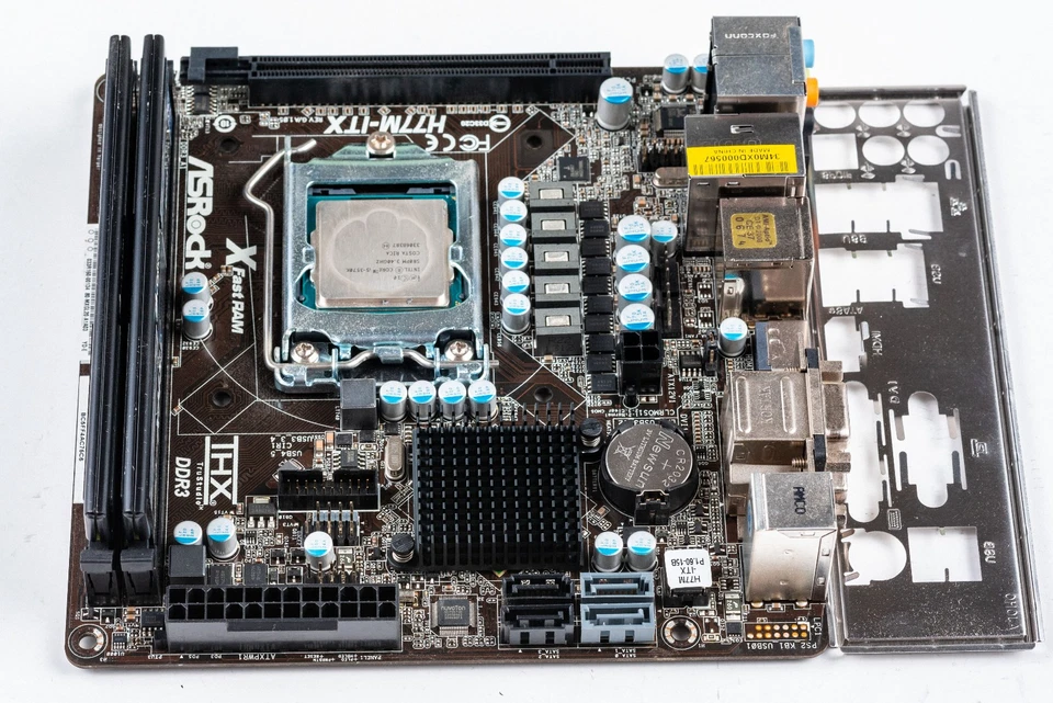 ASRock H77M-ITX LGA1155 Mini ITX scheda madre Intel i5-3570K 8 GB DDR3 - Immagine 3 di 4
