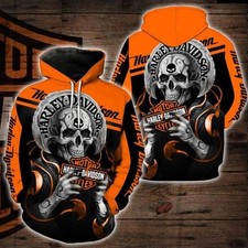 Personalized Harley Racing Davidson 3D Hoodie , Unisex Adults S-5XL