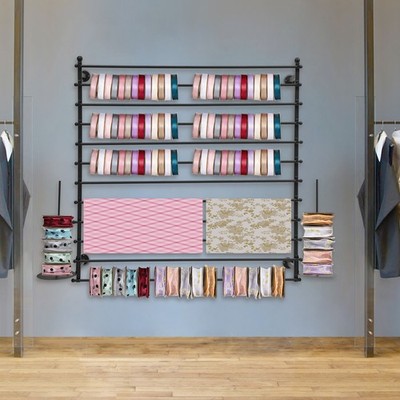 Lint Organizer Rack lint Display Opslag Plank, Craft Room Ribbon