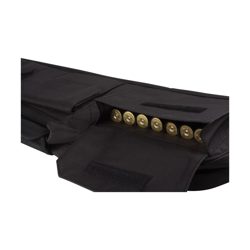 Black 32 Inch Pistol Grip Shotgun Soft Case with Storage Pockets Lockable - Image 2 of 4