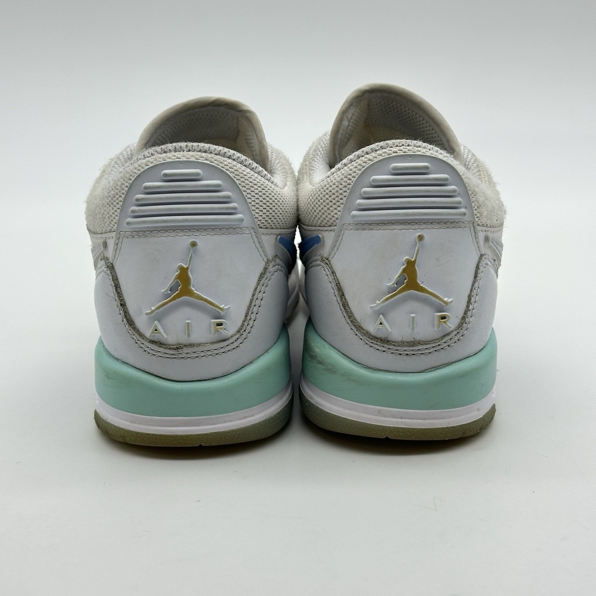 Nike Air Jordan Legacy 312 Low White Emerald Rise Boys Size