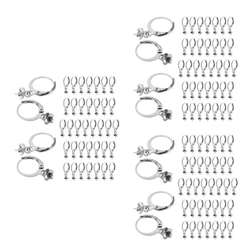  40 Pcs Stainless Steel Earring Hooks Dangle Wire DIY Jewelry French Earwires - Picture 18 of 20