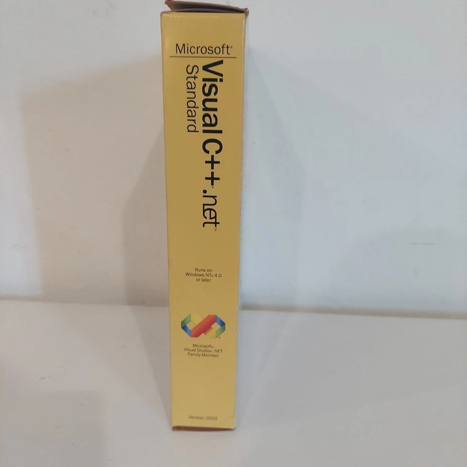 Microsoft Visual C++ .NET Standard Edition 2002 RARE Plus Plus *Tested & VGC* - Image 4 of 4