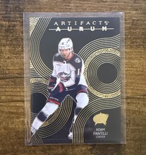 2024-25 Upper Deck Artifacts Hockey Adam Fantilli Aurum Blue Jackets