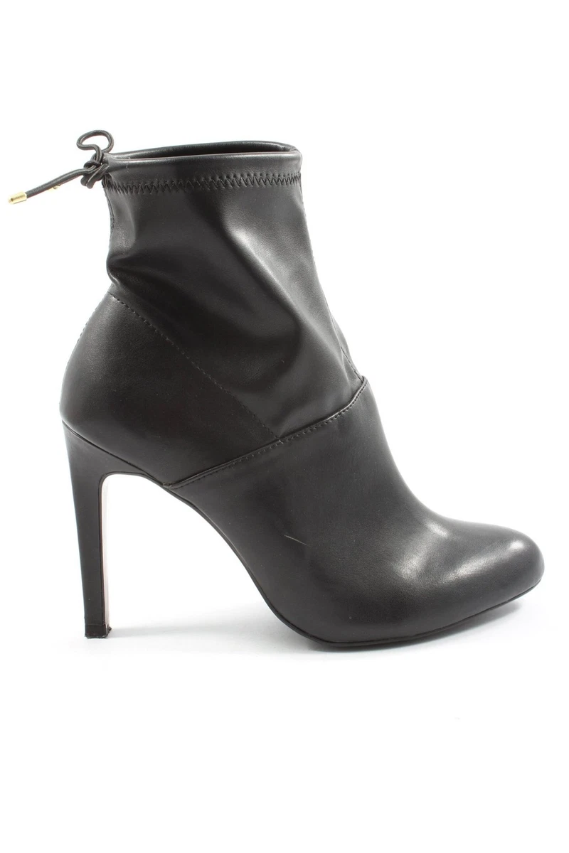 Bottines Montantes Zara Woman En Poulain Fauve - Taille 39, Occasion
