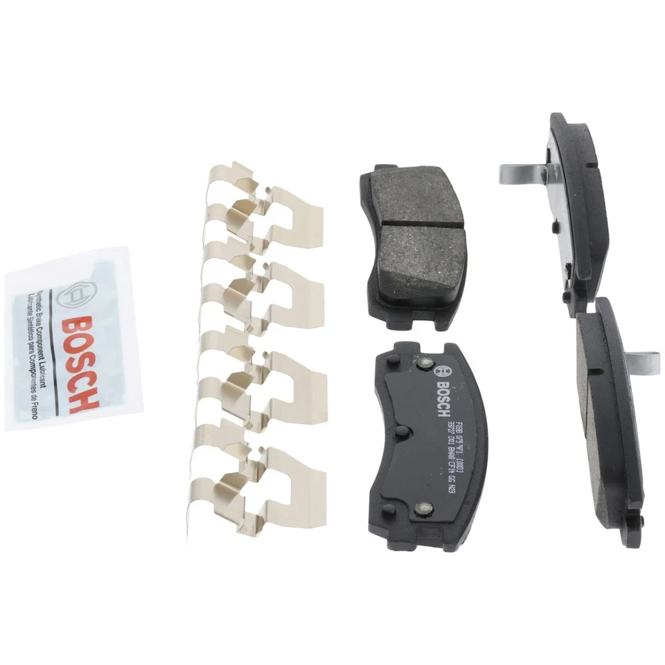 Juego de pastillas de freno traseras de 2 ruedas BC508 Bosch para Olds Chevy De Ville Le Sabre Foto 2 de 4