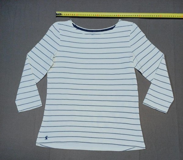 Women Joules Top Black Cotton 36 / S / 44