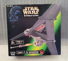 Star Wars Power of the Force LUKE'S T-16 SKYHOPPER Kenner 1996