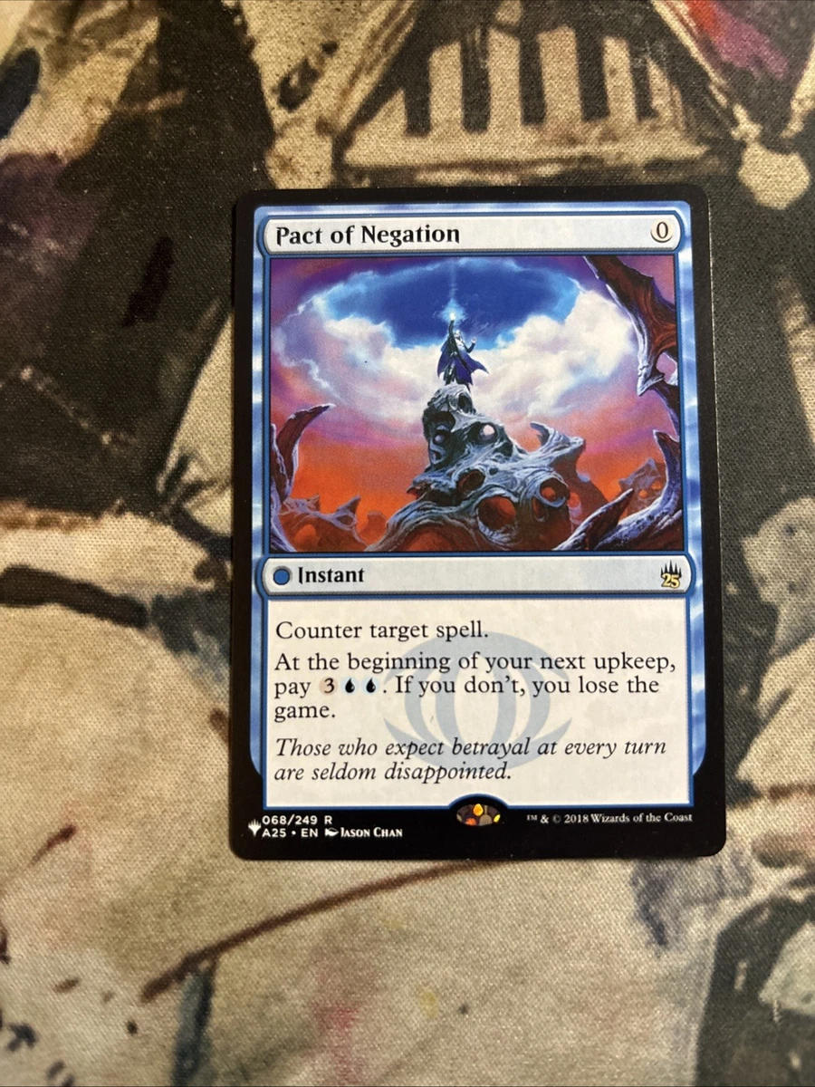 Pact of Negation 否定の契約 英語版FOIL Pact of Negation The List Reprints Regular | eBay