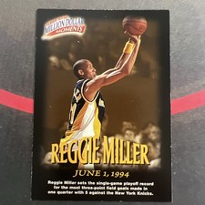 1997-98 Fleer - Million Dollar Moments Contest Reggie Miller #43