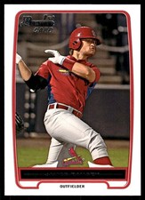 James Ramsey 2012 Bowman Draft Picks & Prospects #BDPP27 Cardinals MLB READ