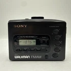 VTG Sony WM-FX41 Walkman Radio Cassette FM/AM Auto Reverse Working W Headphones