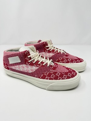 new men's 8 Vans Half Cab 33 engineered knit chili pepper jacquard VN000D8FE9T
