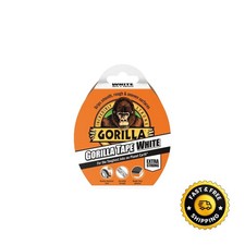 Gorilla Tape White Heavy Duty Adhesive Glue Durable Indoor & Outdoor Use 10m 27m