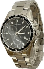 Orologio Hamilton Jazzmaster Seaview Chrono H37512211 Quarzo Uomo Ottimo A5870