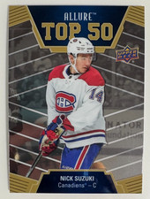 2019-20 Upper Deck Allure #T50-47 Nick Suzuki Top 50