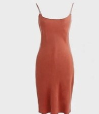 J.Crew Gwen Cupro-blend Mini Slip Dress in Wildfire – Size 8