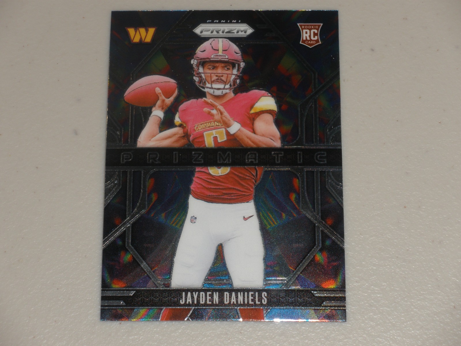 2024 Panini Prizm Prizmatic #3 Jayden Daniels Rookie RC