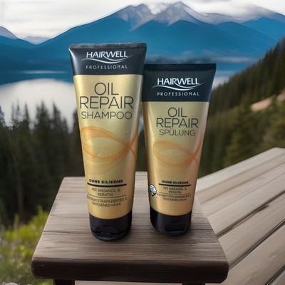 Hairwell Oil Repair Shampoo & Spülung Ohne Silikone