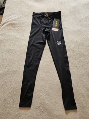 Skins Series 3 lange Herrenstrumpfhose - Größe S Farbe schwarz 