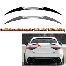Rear Trunk Spoiler Lip Wing For Giulia Sedan 2015-2023