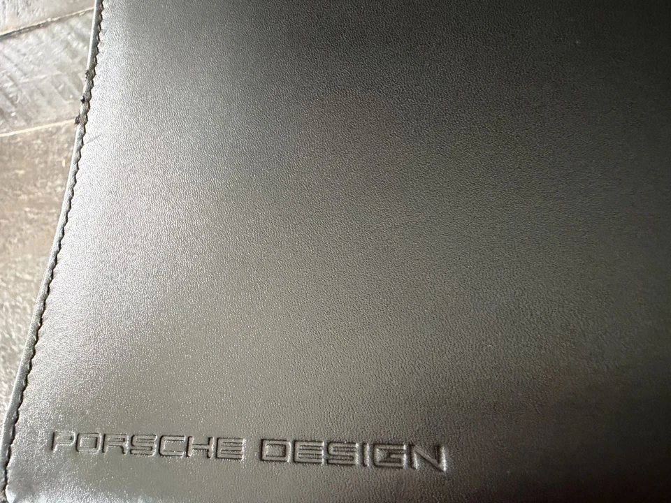 RARE Porsche Design Leather Brief Case Bag P'2000 Genuine Original - Image 3 of 4