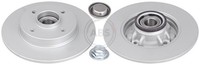 2X A.B.S. Bremsscheibe Beschichtet 18130C FüR DS Peugeot 308 C4 CitroËN SW CC 1