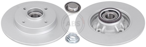 2X A.B.S. Bremsscheibe Beschichtet 18130C FüR DS Peugeot 308 C4 CitroËN SW CC 1-image