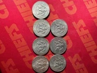 1964 D and P JFK Half Dollars - 90% Silver - 7 Coin Lot