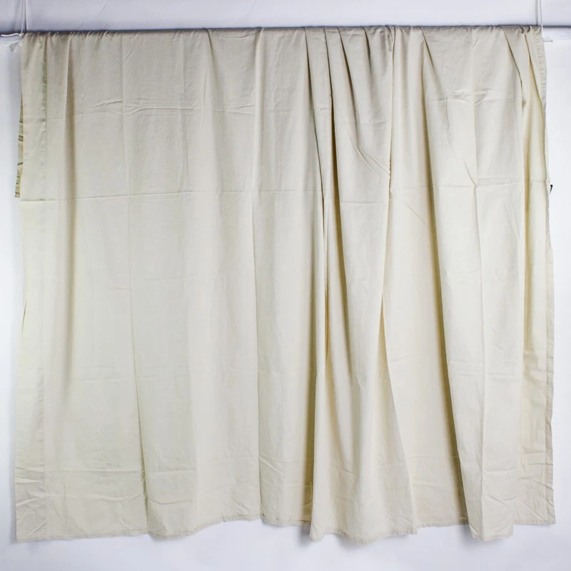 Set Of 4 Beige Nautica Flat & Fitted Sheet 2 Pillowcases 37.5" x 19" Queen Flaw - Image 3 of 4