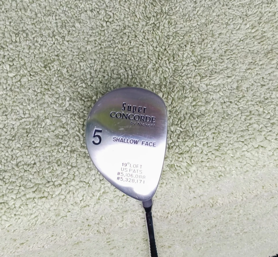 Super Concorde Shallow Face 5 Wood w/42" Stiff Flex Memphis 10 Steel Shaft - Image 3 of 4