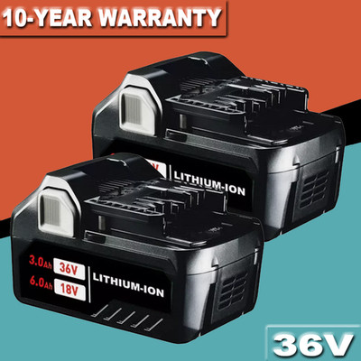 2PACK NEW For Metabo HPT BSL36A18 6 Ah Li-Ion Battery 372121M BSL36B18 36V/18V