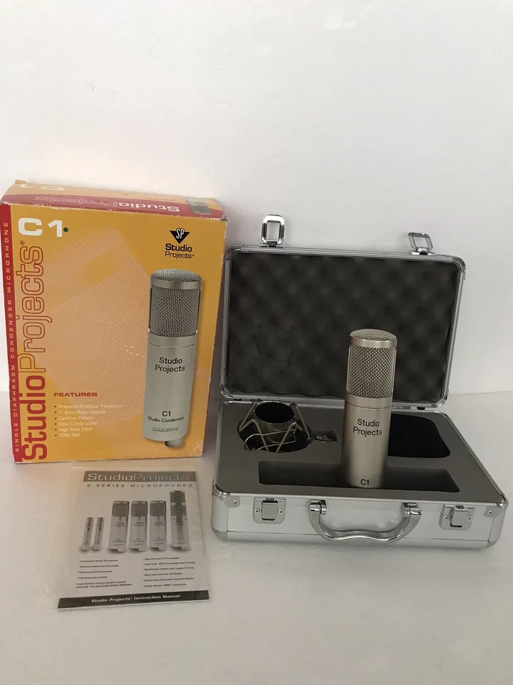 Studio Projects C1 Studio Condenser Single Diaphragm Condenser Microphone - Image 4 of 4