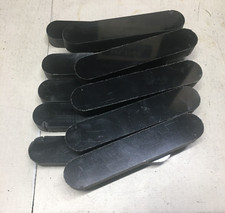 3/4" Black HDPE Water Jet Cut Out Scrap Lot.