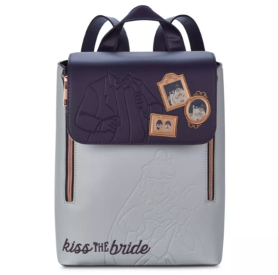 Disney Two-Tone Kiss The Bride Backpack Purse - Purple & Cream Here main image 4