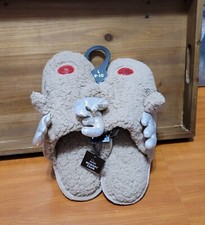 Rudolph The Red Nose Reindeer Cozy Christmas Slippers Sz 9-10