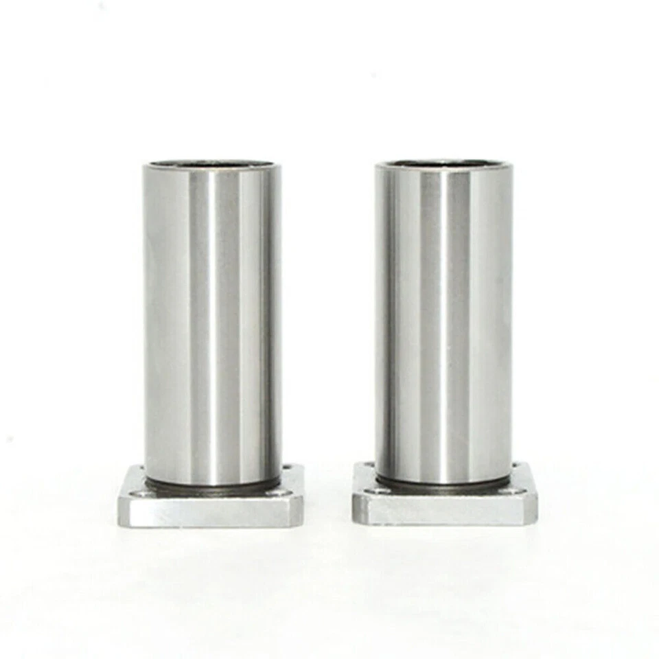 LMK6LUU to LMK60LUU Square Flange Linear Bearing Bushing dr 6-60mm D 12-90mm - Image 3 of 4