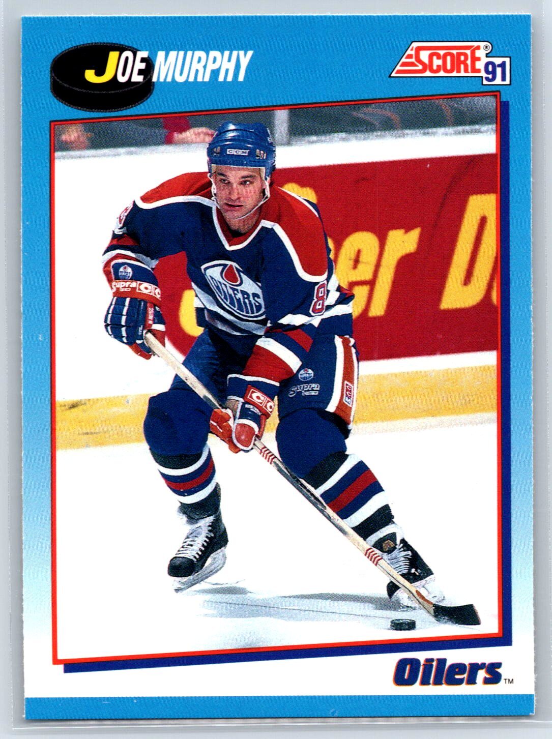 1991-92 Score Canadian Bilingual Joe Murphy Edmonton Oilers #519